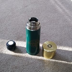 Thermos green looks like a bullet, never used